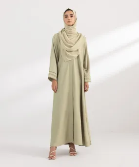 Button Through Abaya