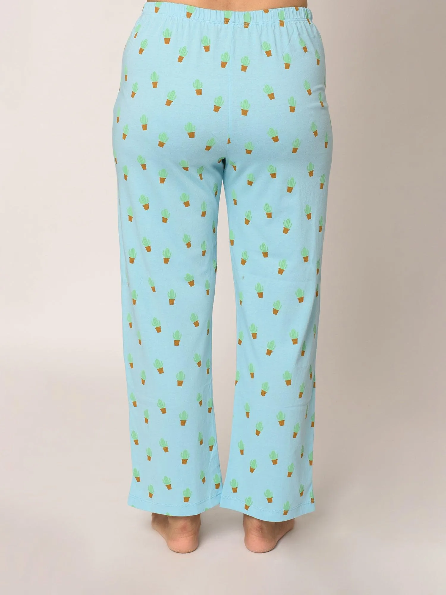 Cactus Print Cotton Pyjama