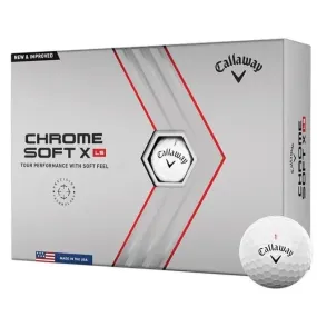 Callaway Balles Chrome Soft X LS (boite de 12)