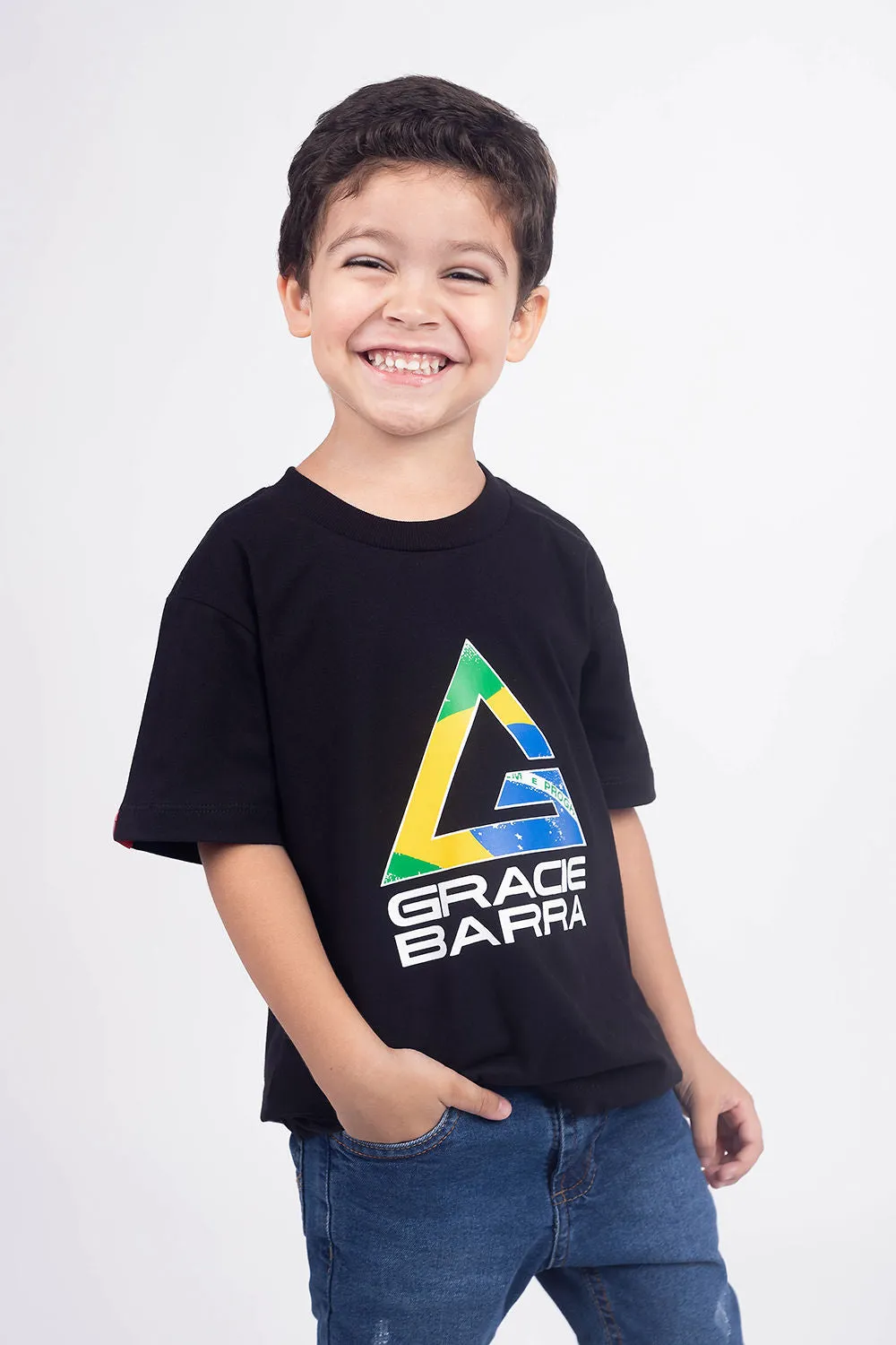 Camiseta Legado Bra Infantil - Preta