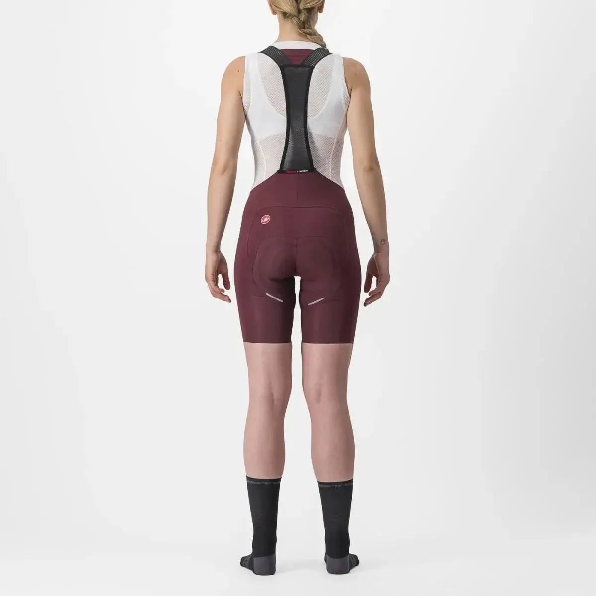 Castelli | Free Aero RC Bibshort | Dames | Deep Bordeaux