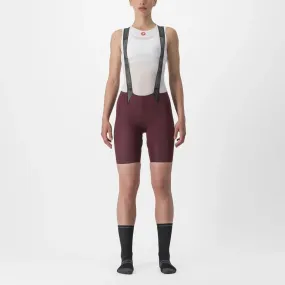 Castelli | Free Aero RC Bibshort | Dames | Deep Bordeaux