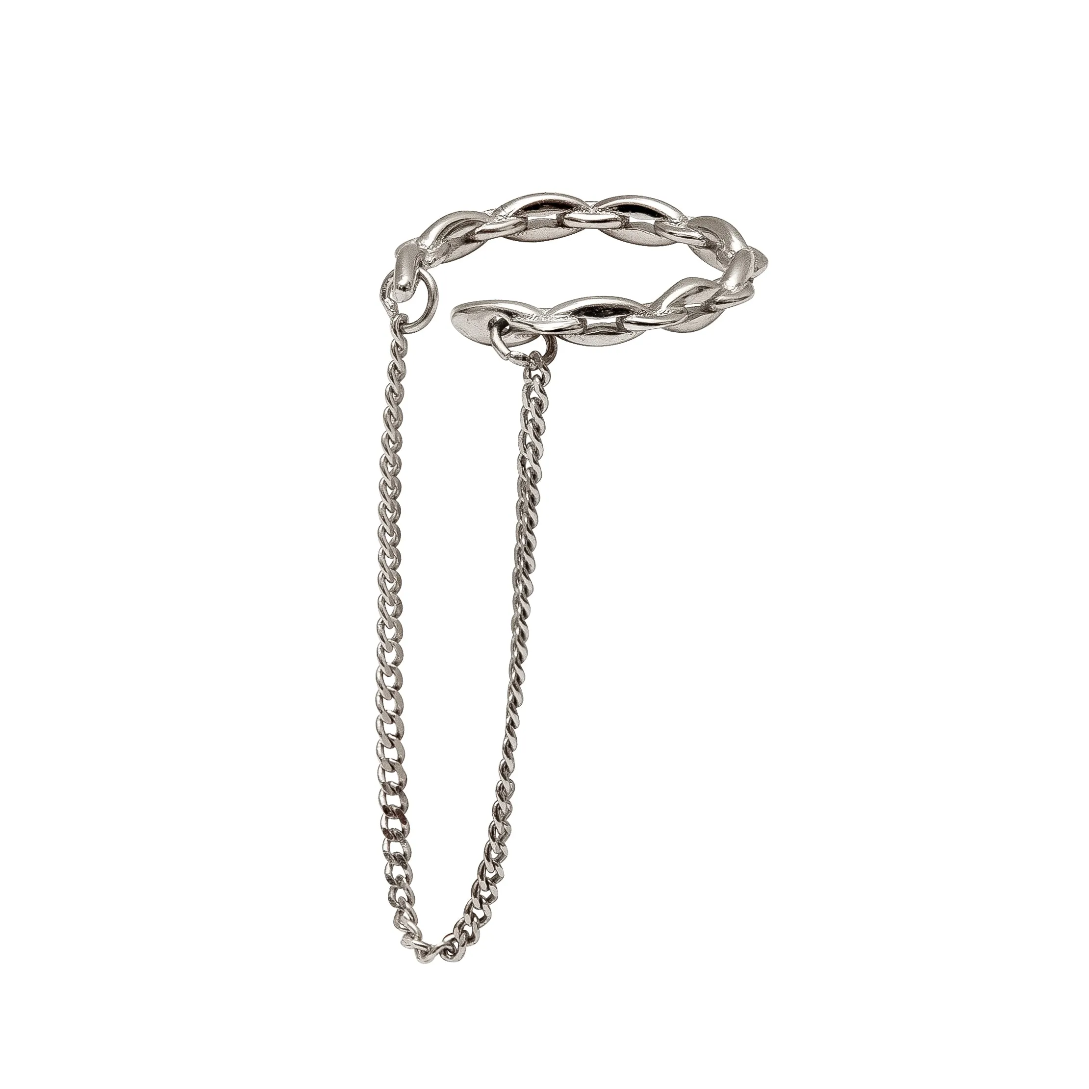 Chain Earcuff in Silver