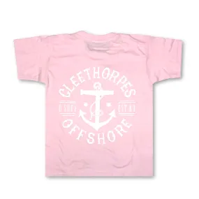 CLEETHORPES PINK LADIES  T-Shirt -ANCHOR -