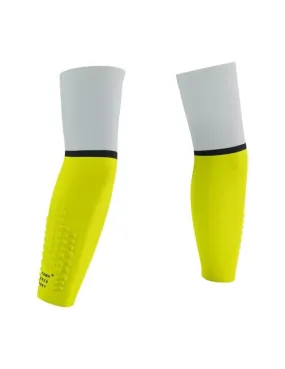 Compressport | ArmForce Ultralight | White / Yellow