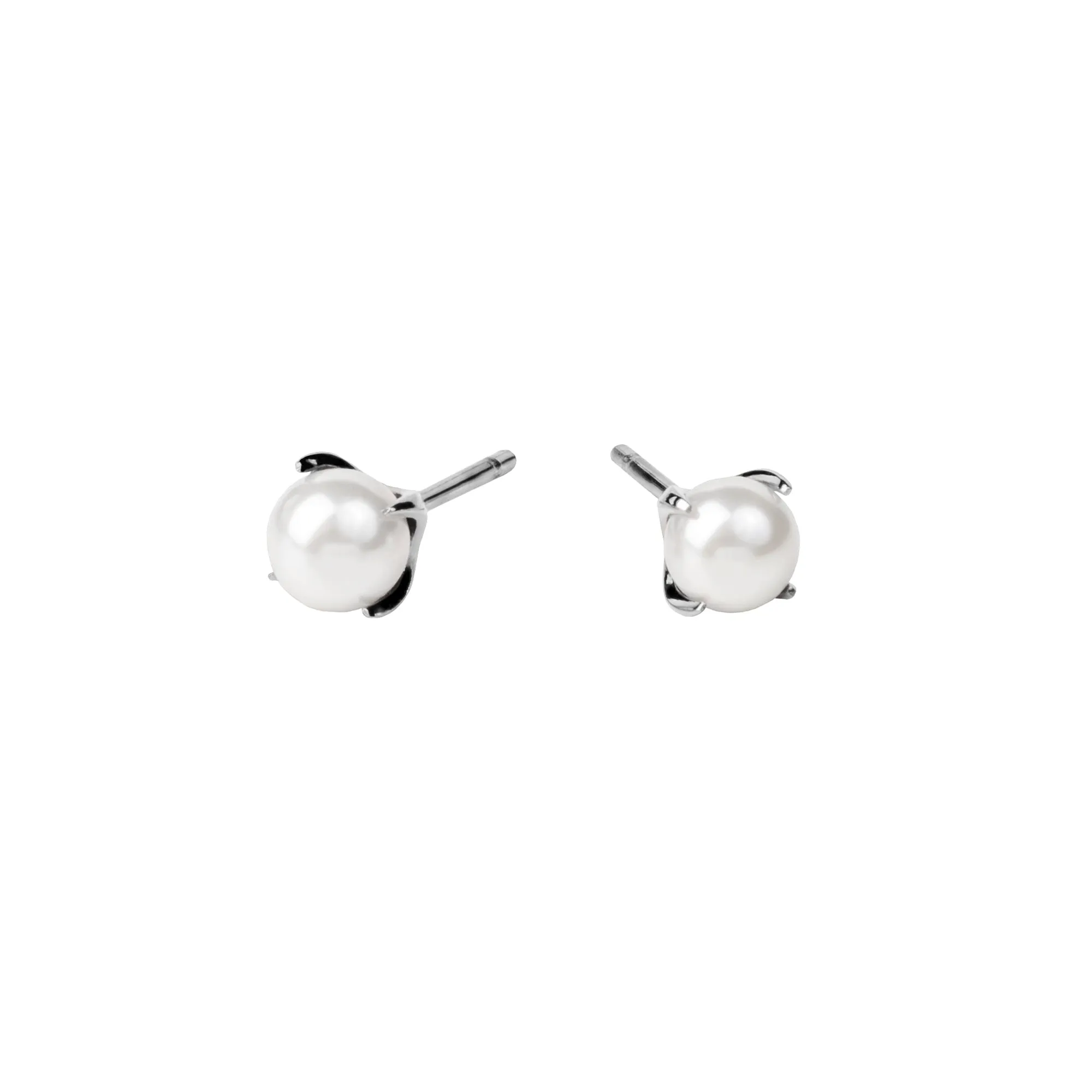 Dainty Stud Pearl Earrings