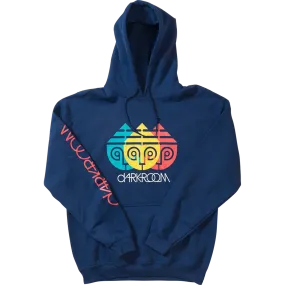 Darkroom CMY Hooded Sweatshirt Navy