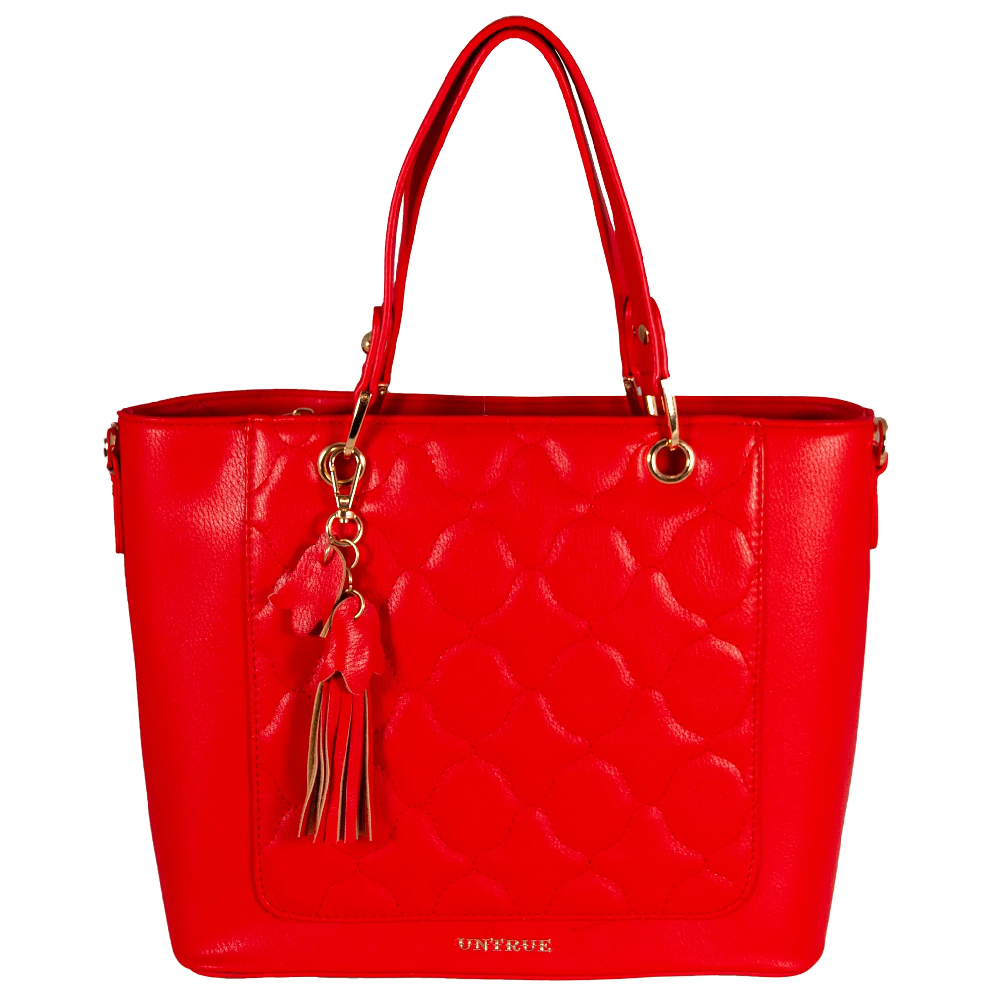 E7FW Women’s Charm Tote Bag - Red