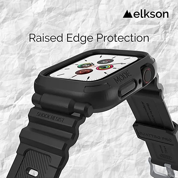 Elkson Quattro PRO Series Bumper case with Band 44/45mm - Black