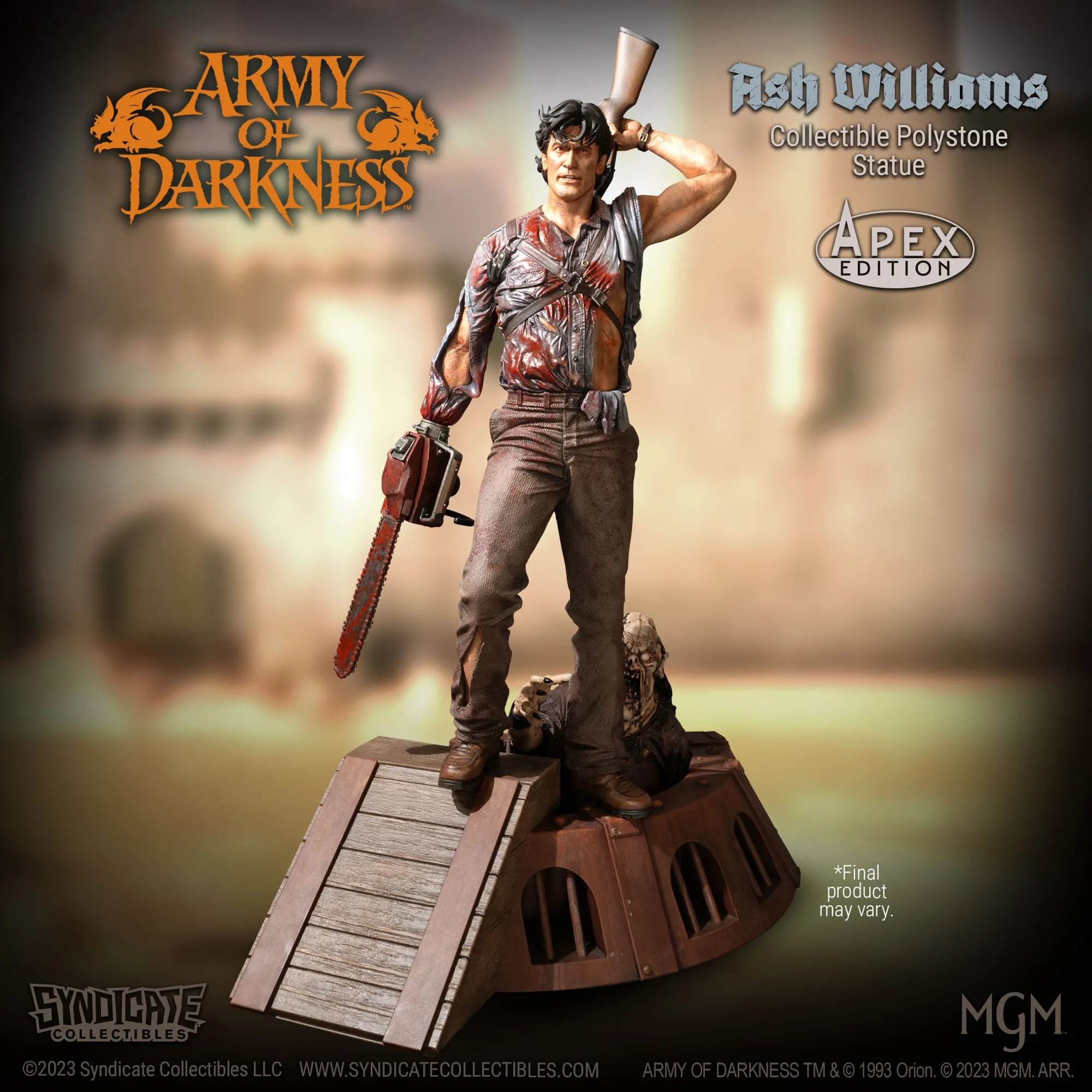 Evil Dead: Army Of Darkness: Ash Williams Statue 70cm