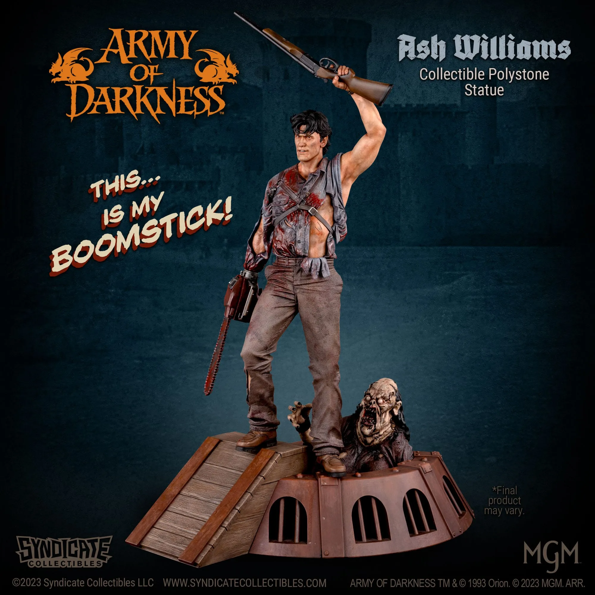 Evil Dead: Army Of Darkness: Ash Williams Statue 70cm