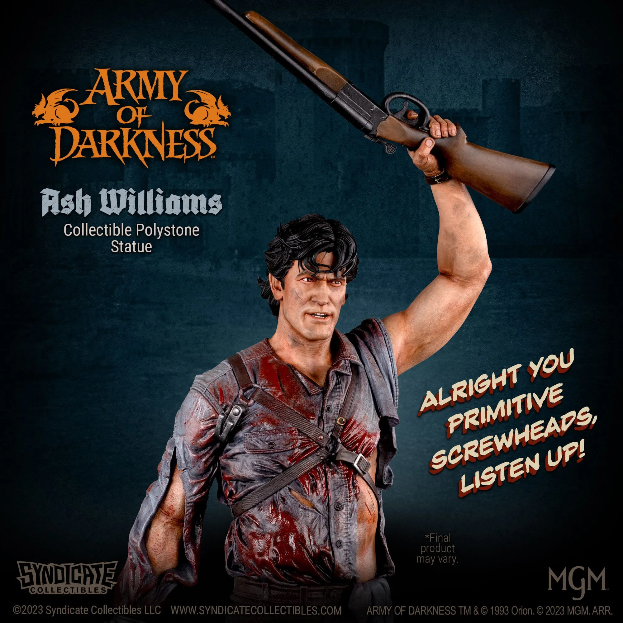 Evil Dead: Army Of Darkness: Ash Williams Statue 70cm