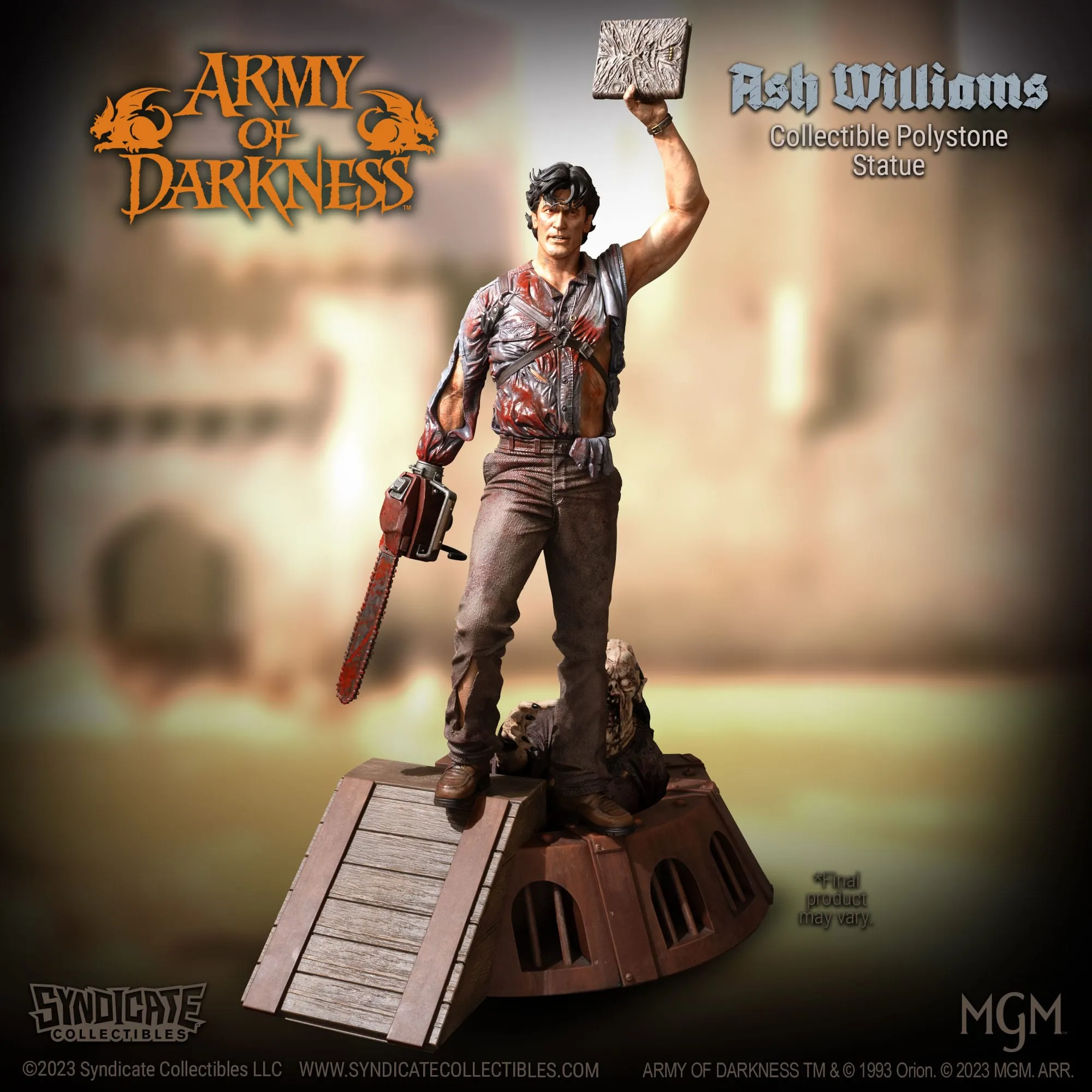 Evil Dead: Army Of Darkness: Ash Williams Statue 70cm