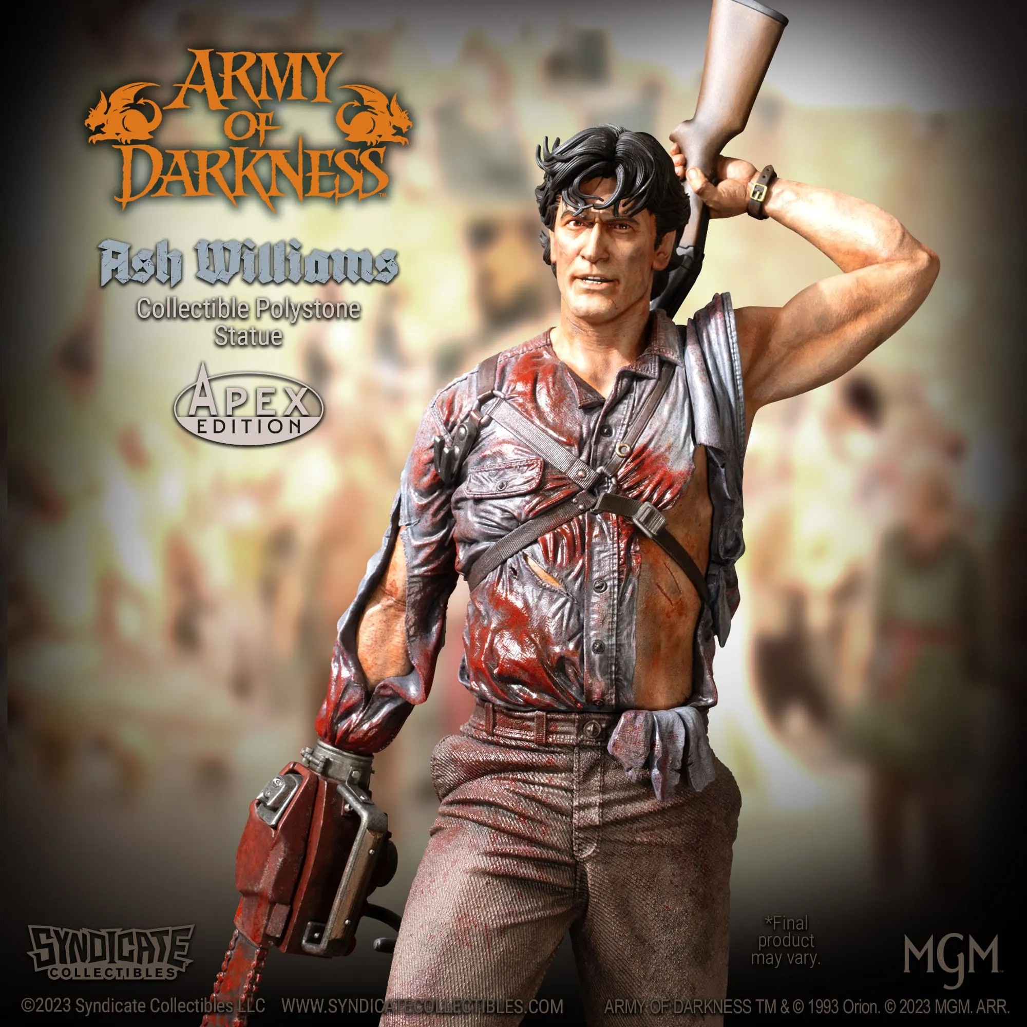 Evil Dead: Army Of Darkness: Ash Williams Statue 70cm