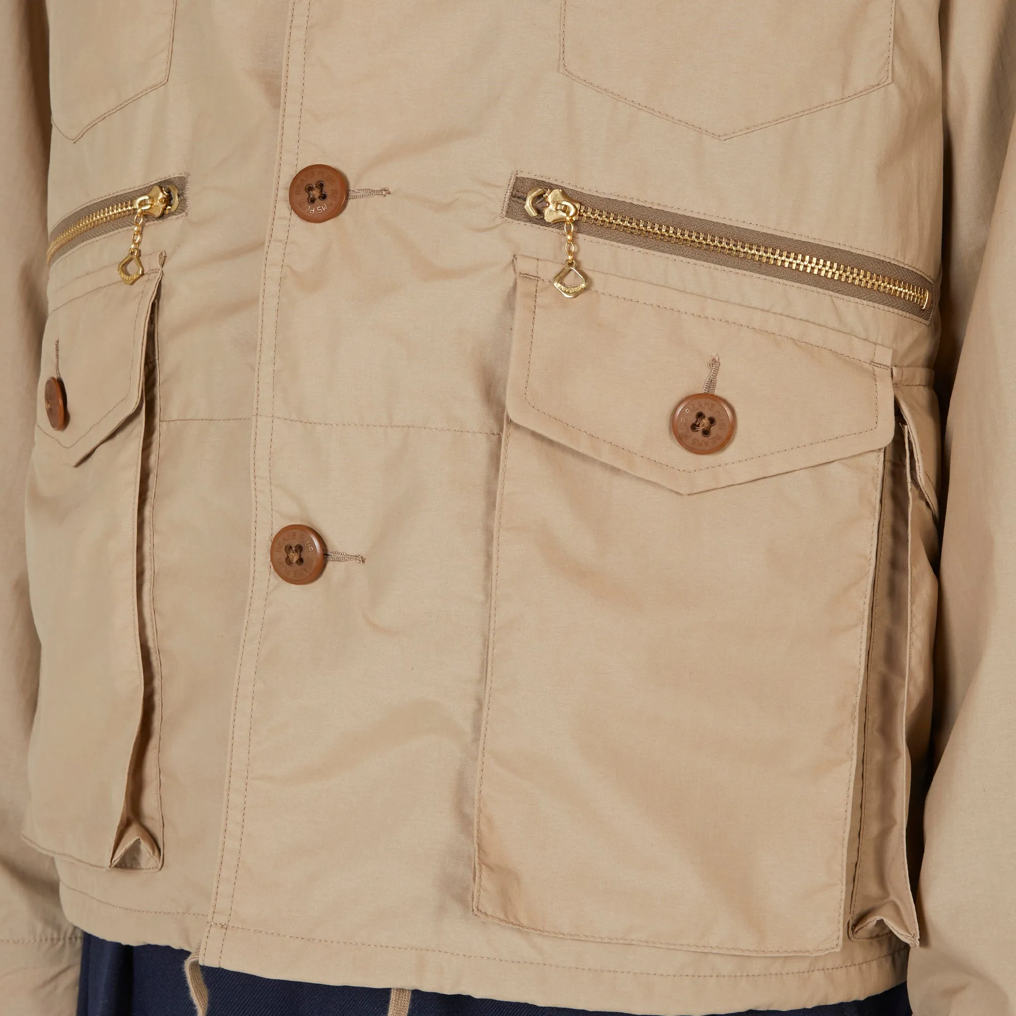 Fish-Hunting Jacket Nylon Beige