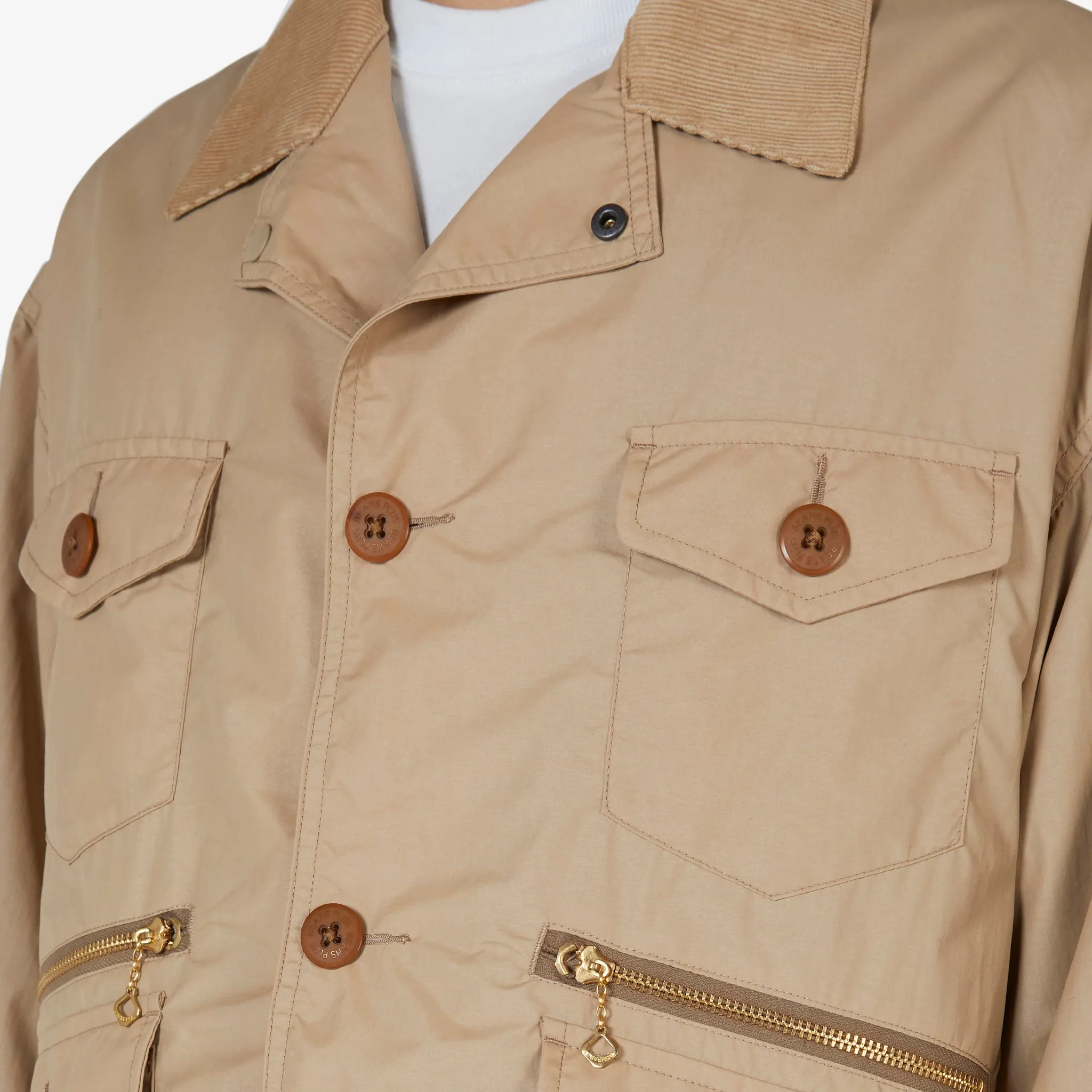 Fish-Hunting Jacket Nylon Beige