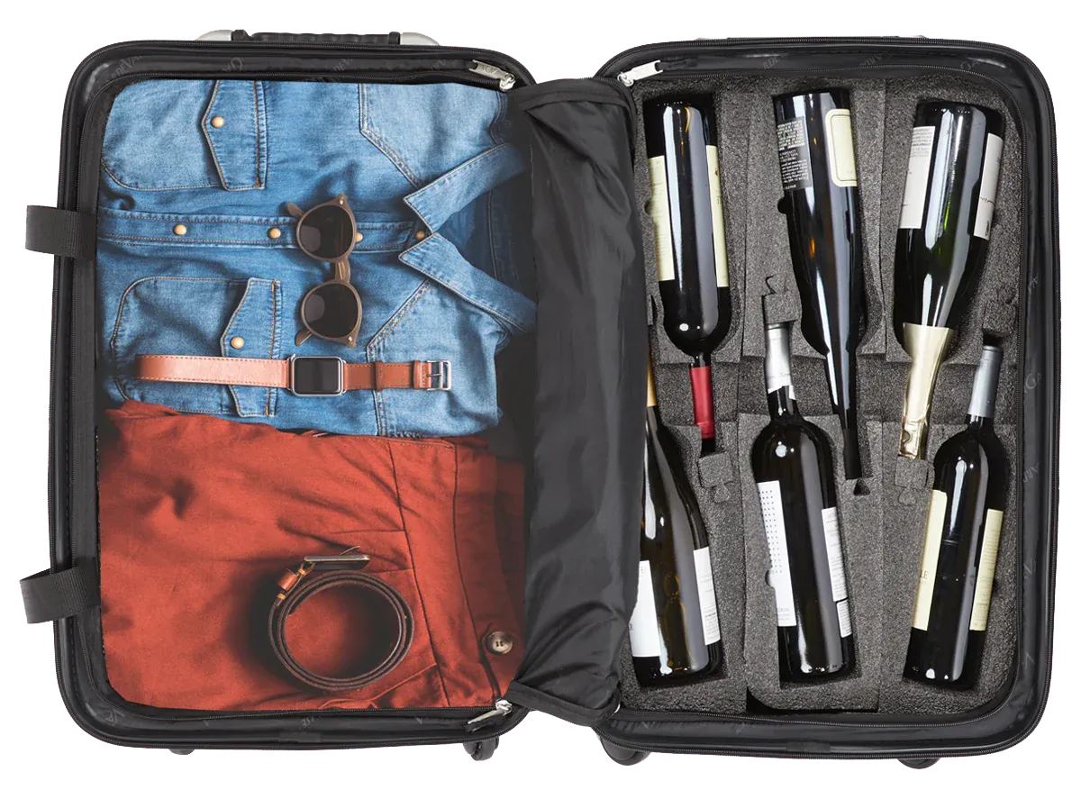 Fly With Wine VinGardeValise® The Grande - 12 Bottle Capacity 27" Case V.5