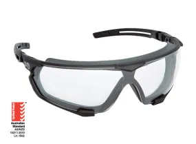 Force360 Arma SI Clear Lens Safety Spectacle c/w Silicon Gasket EFPR831KN