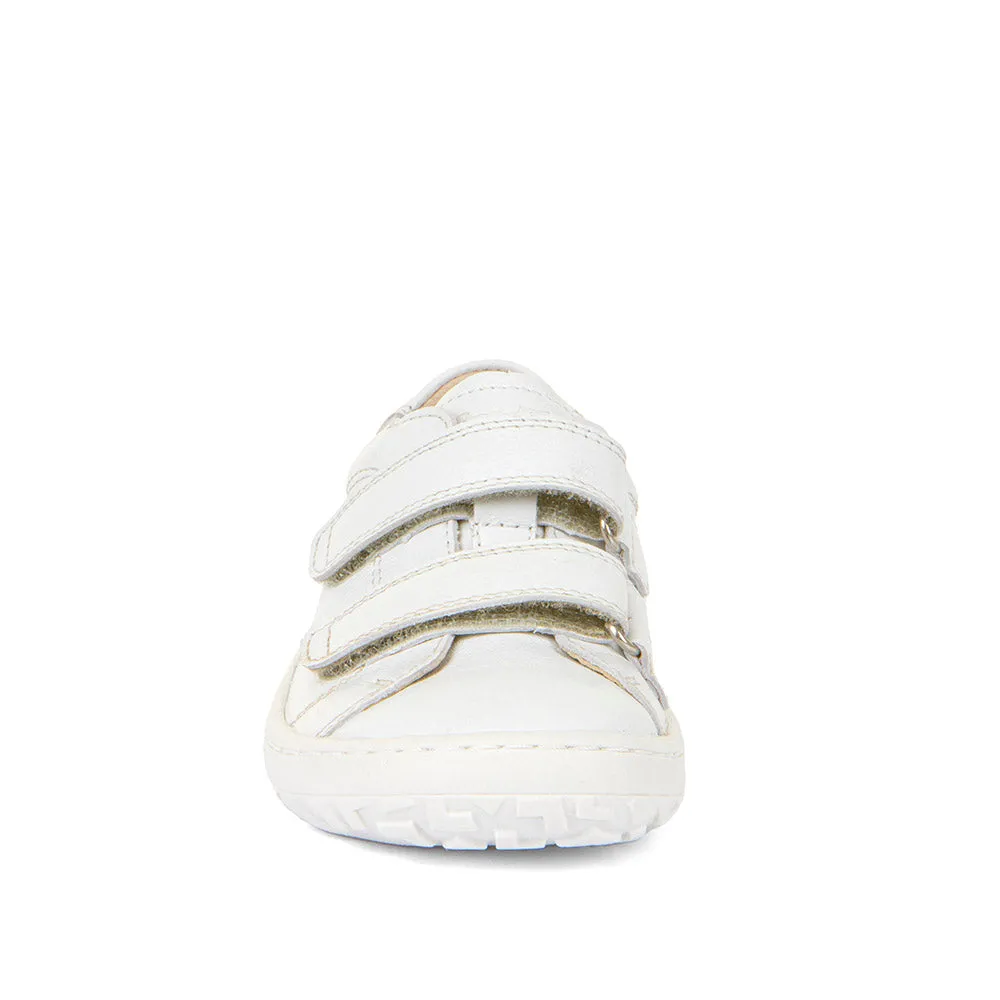 Froddo Barefoot Cuir Velcros White