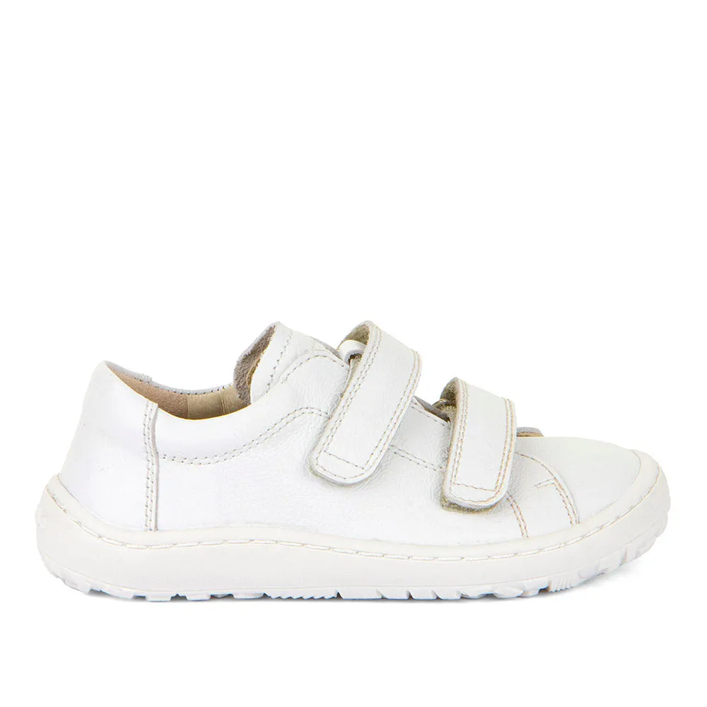 Froddo Barefoot Cuir Velcros White