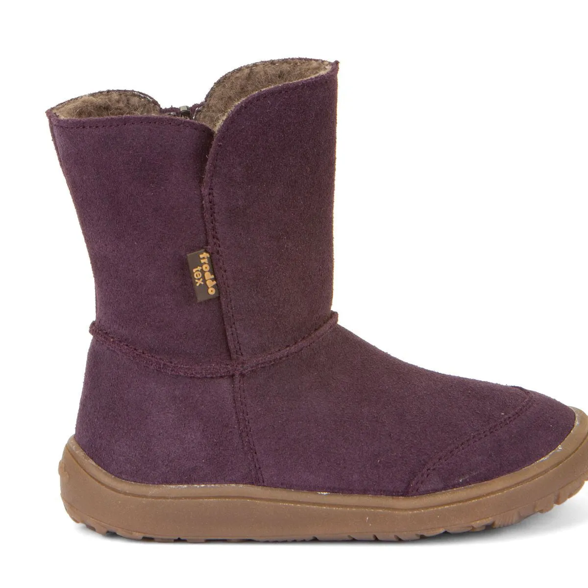 Froddo Barefoot Tex Suede Fourrées Violet