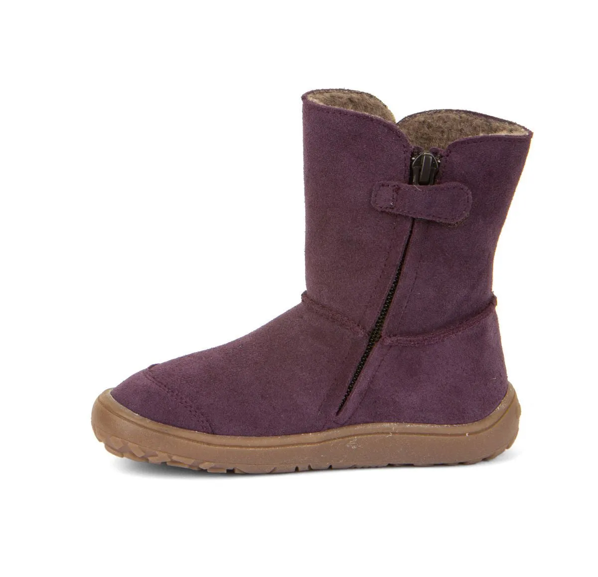 Froddo Barefoot Tex Suede Fourrées Violet