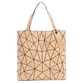 Geometric Cork Tote  2209