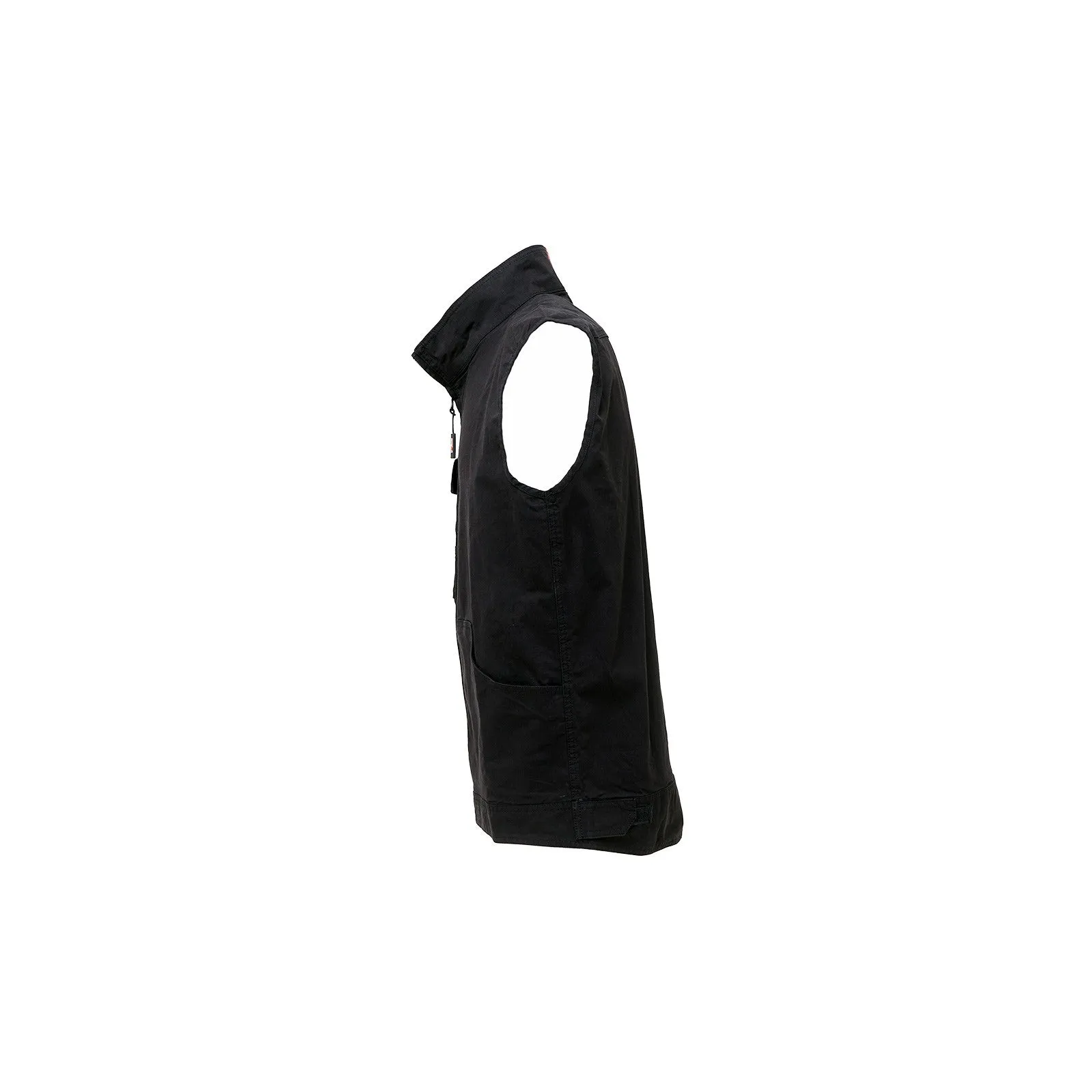 Gilet estivo da lavoro multitasca in cotone t. L-3XL colore nero UPOWER WAVE