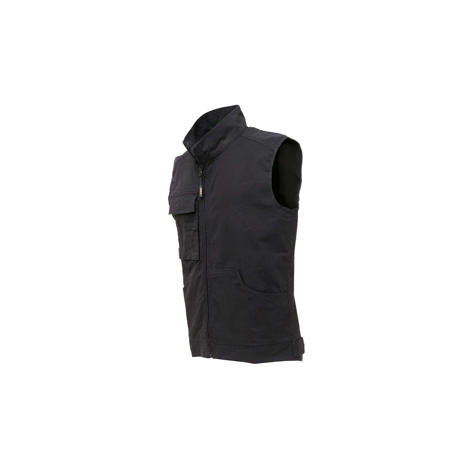 Gilet estivo da lavoro multitasca in cotone t. L-3XL colore nero UPOWER WAVE