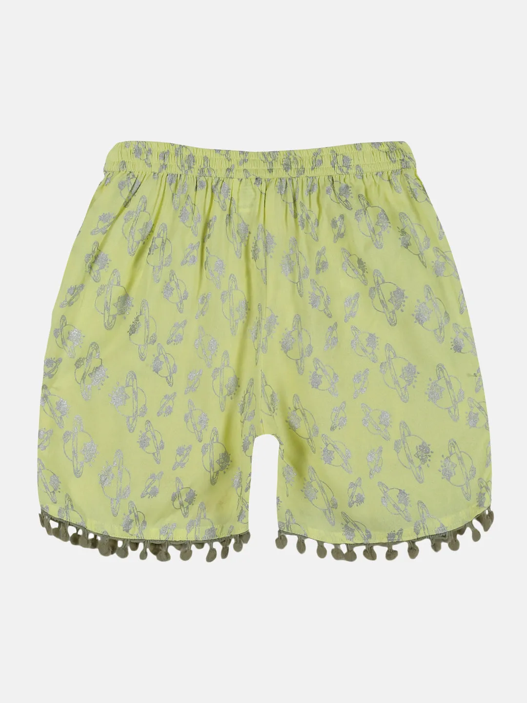 Girls AOP Print Shorts