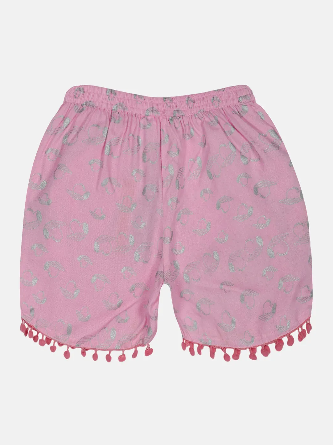 Girls AOP Print Shorts