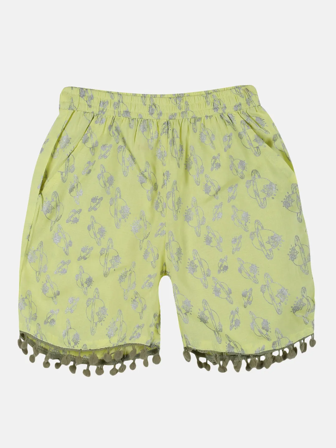 Girls AOP Print Shorts