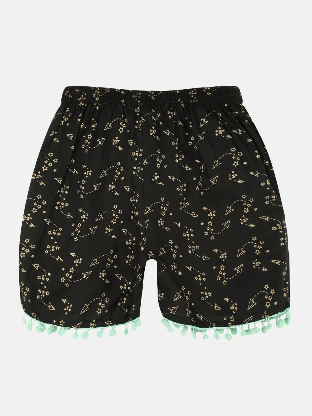 Girls AOP Print Shorts