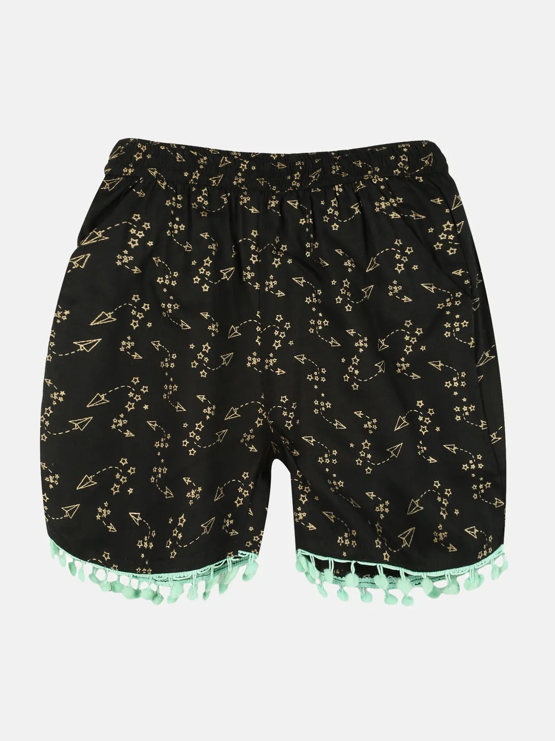 Girls AOP Print Shorts