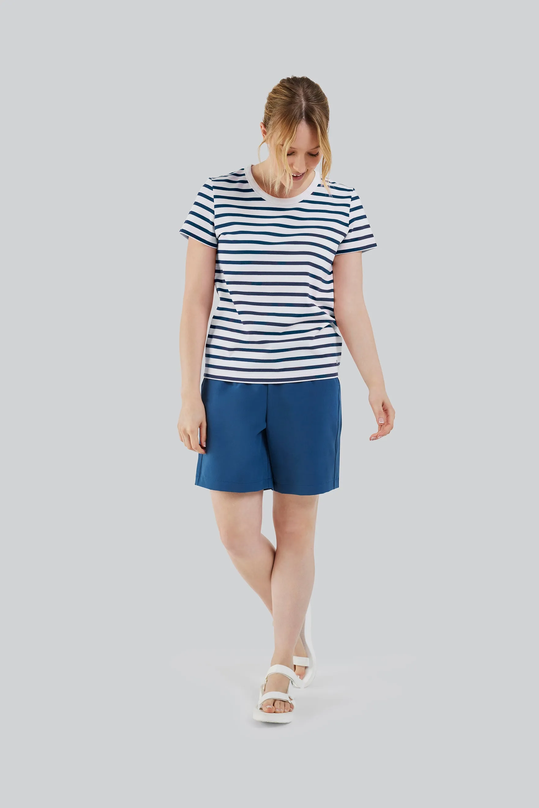 HAUT MANCHES COURTES NEWPORT||NEWPORT SHORT SLEEVE TOP