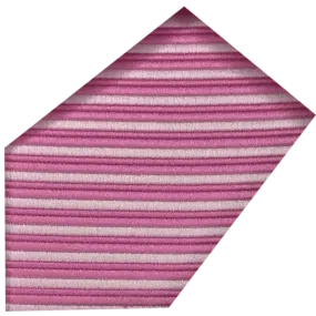 Jasstripe Tie-Bow & HankSet Col #7-Pink