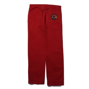 JC De Castelbajac Nose-Tail Red Jeans circa 1990's