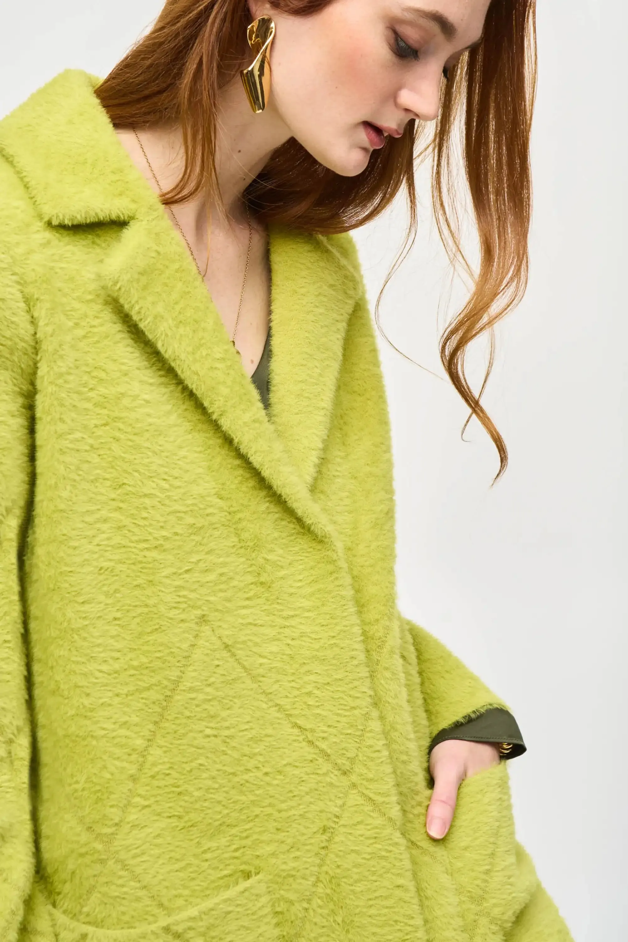 Joseph Ribkoff Wasabi Coat Style 233951F24-4277