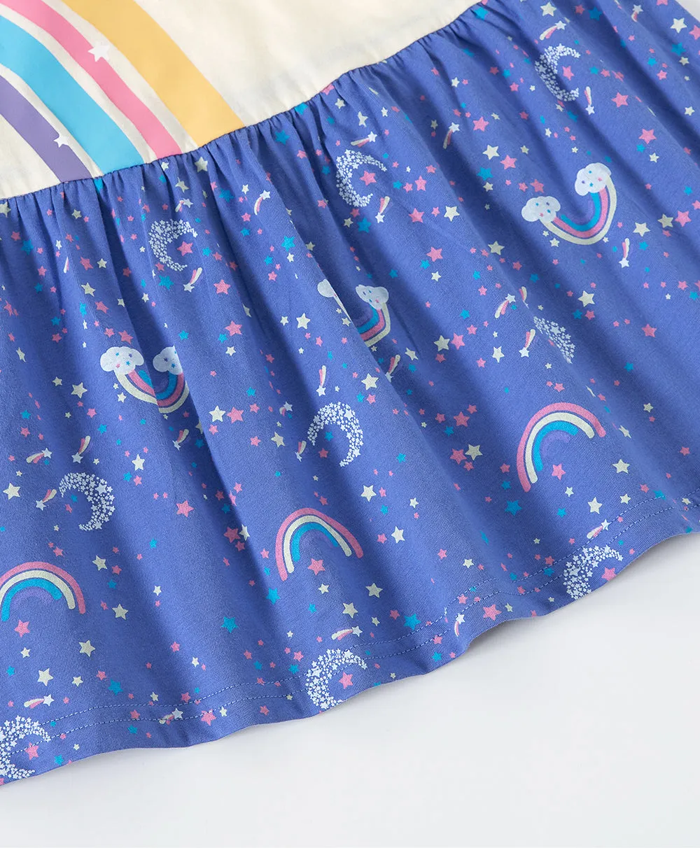 Junior Dazzling Rainbow GIRLS Dress