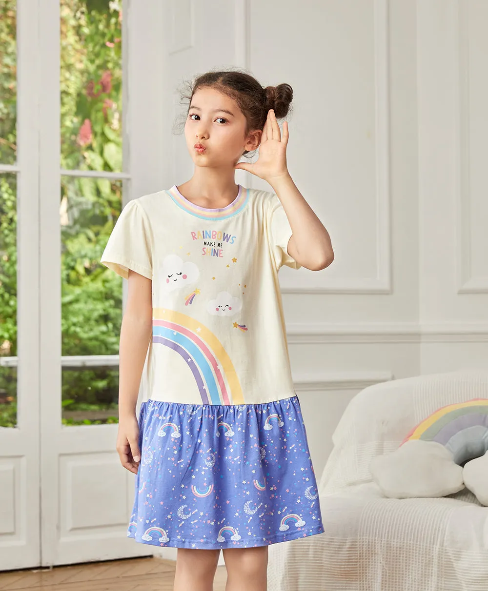 Junior Dazzling Rainbow GIRLS Dress