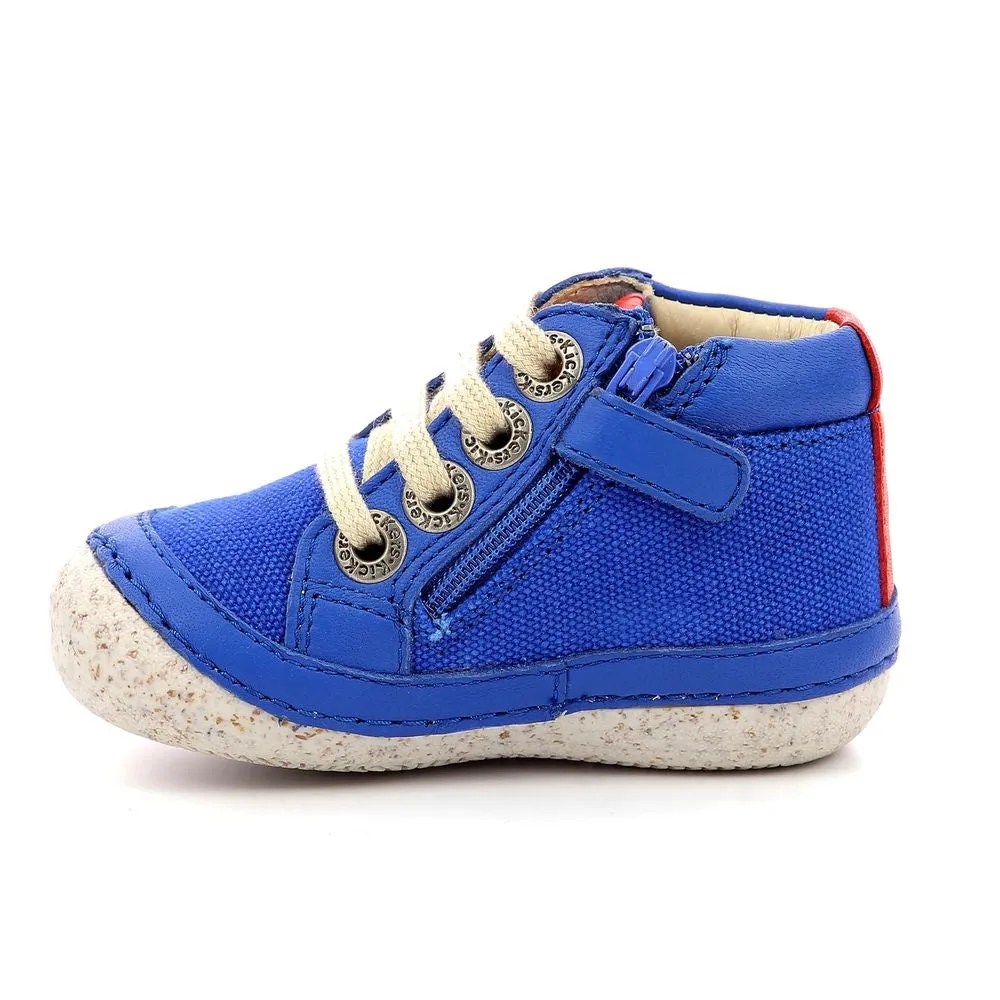 Kickers Sonistreet Bleu Rouge