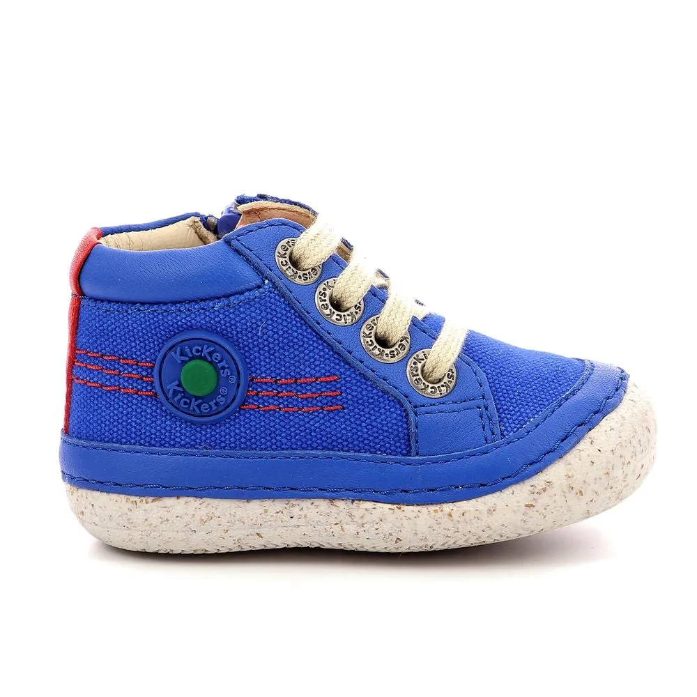 Kickers Sonistreet Bleu Rouge