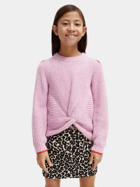 Kids - Relaxed-fit knotted sweater