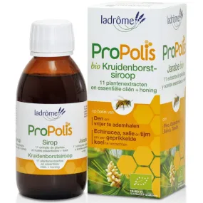 Kruidenborstsiroop Propolis  bio