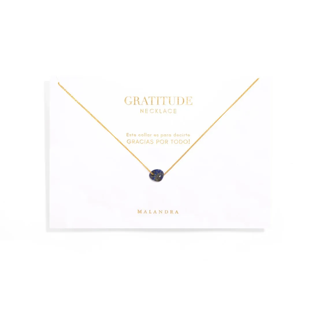 LAPISLAZULI GRATITUD NECKLACE