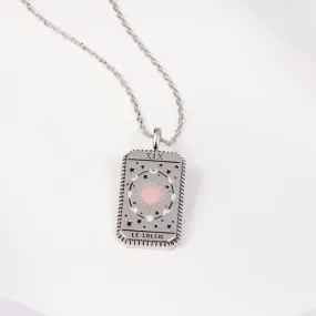 Le Soleil Silver Tarot Necklace