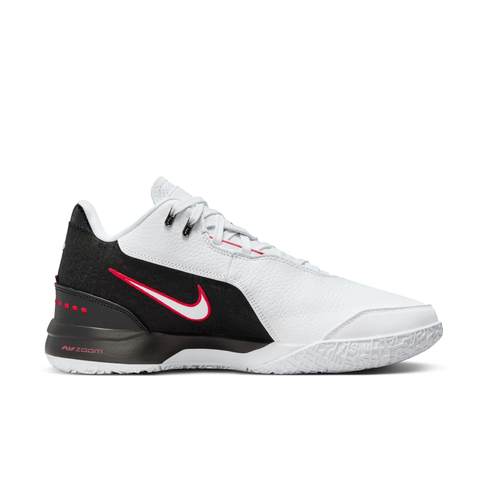 LEBRON NXXT GEN AMPD EP WHITE/BLACK-UNIVERSITY RED