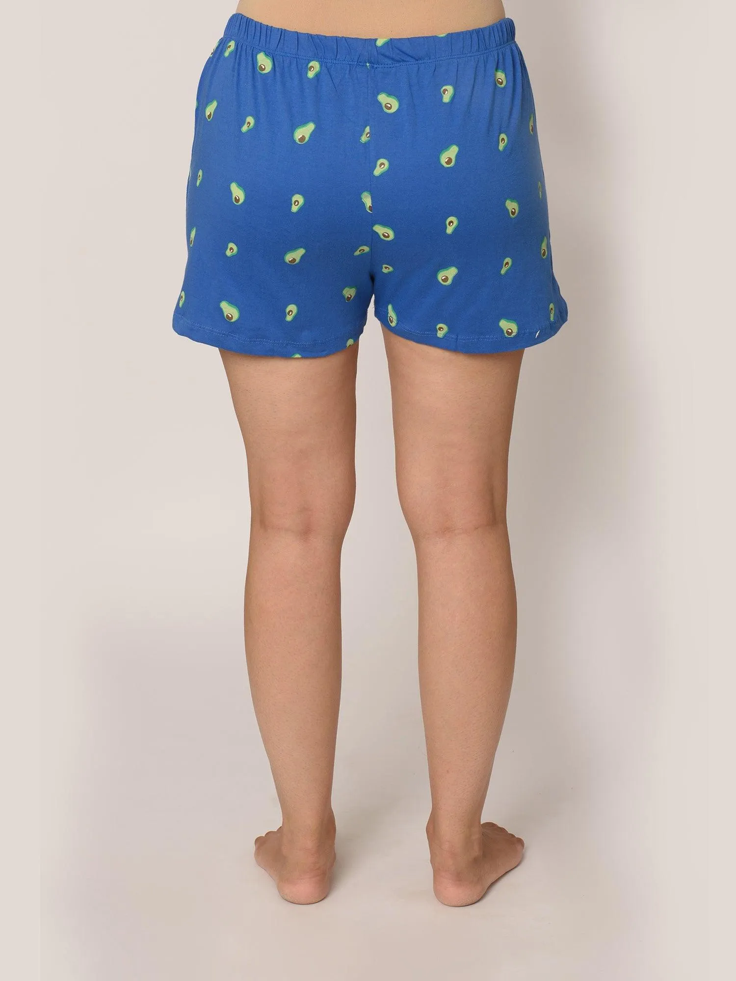 Let's Avocuddle Cotton Shorts