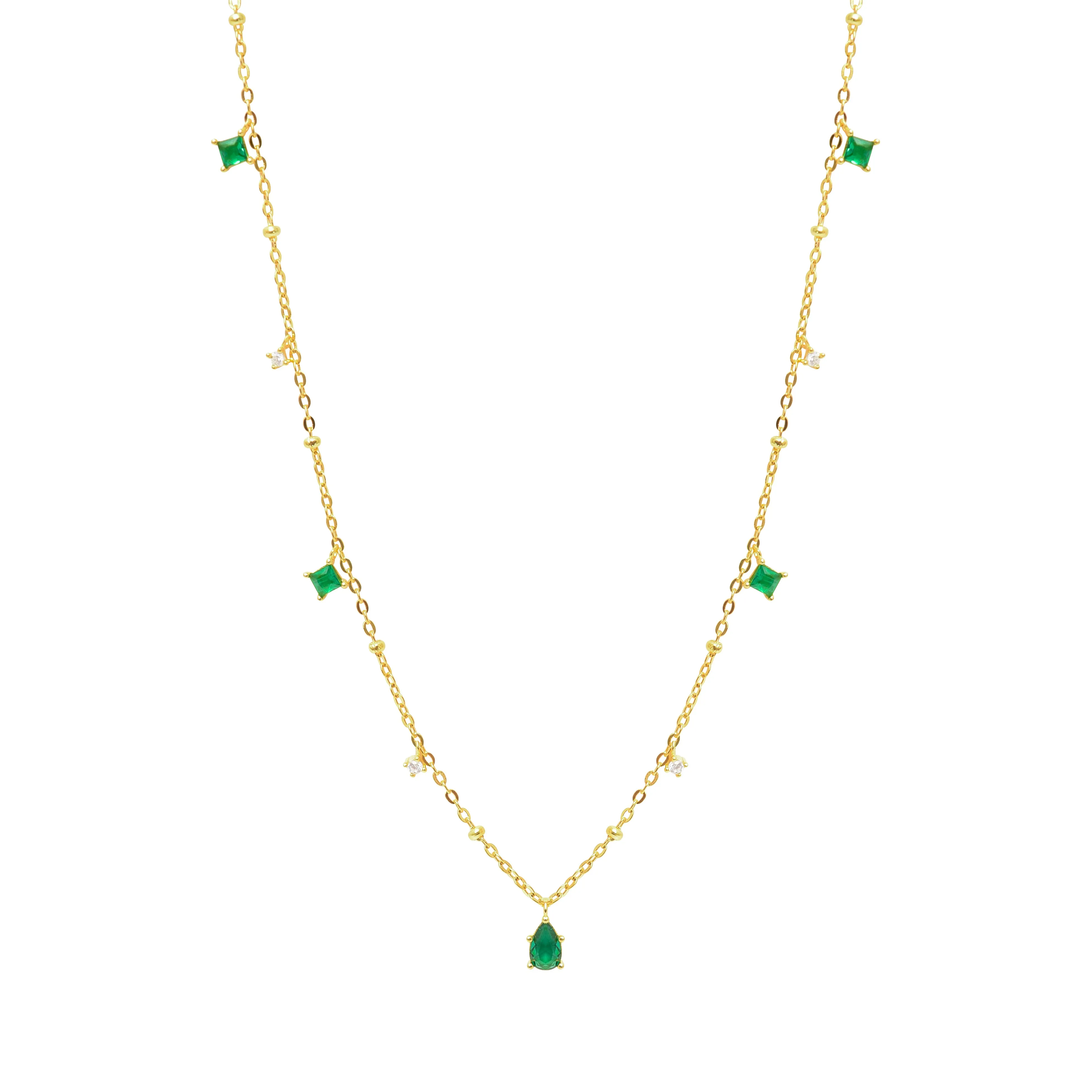 Lola Emerald Necklace