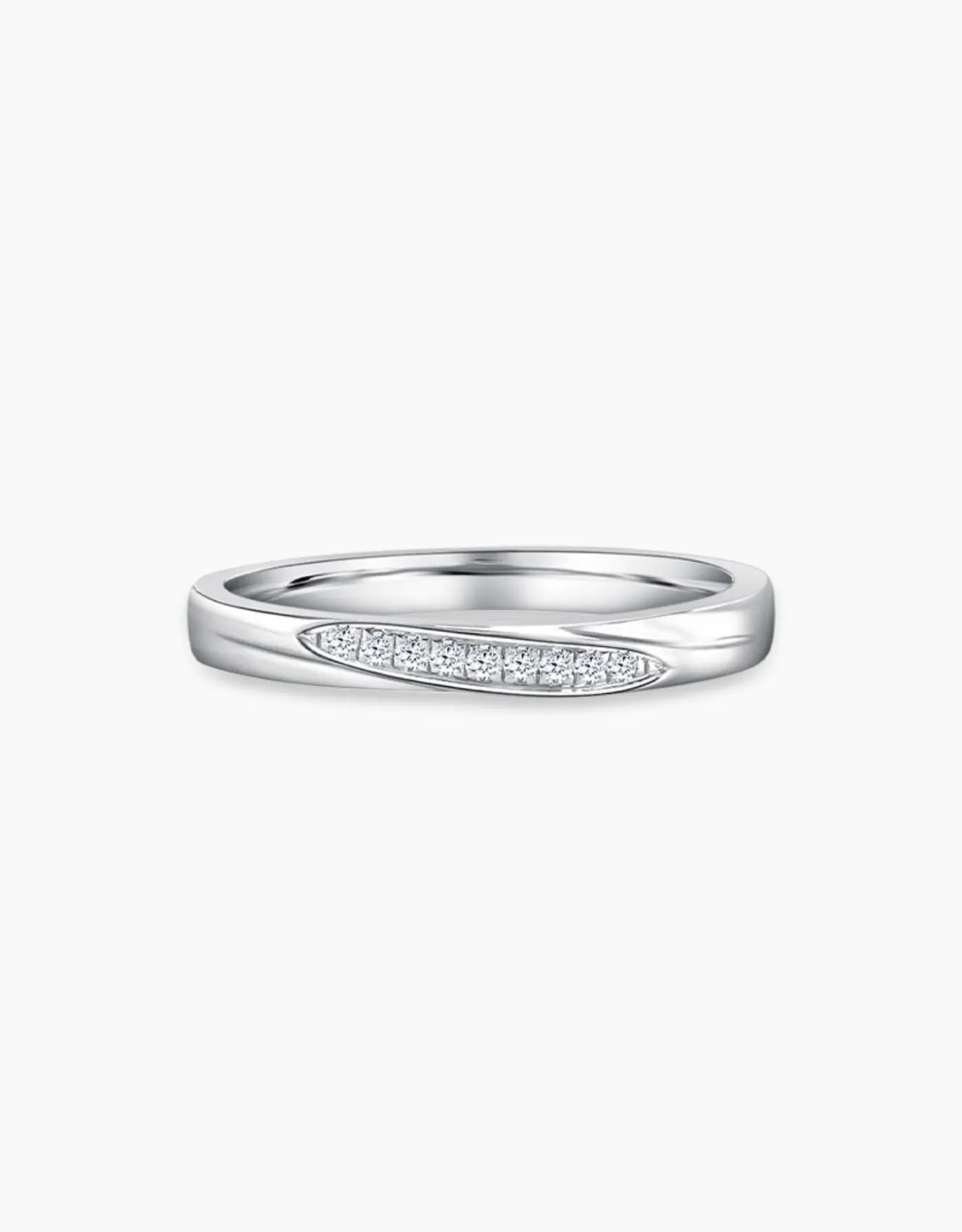 LVC Perfection Joy Wedding Band with Diamonds